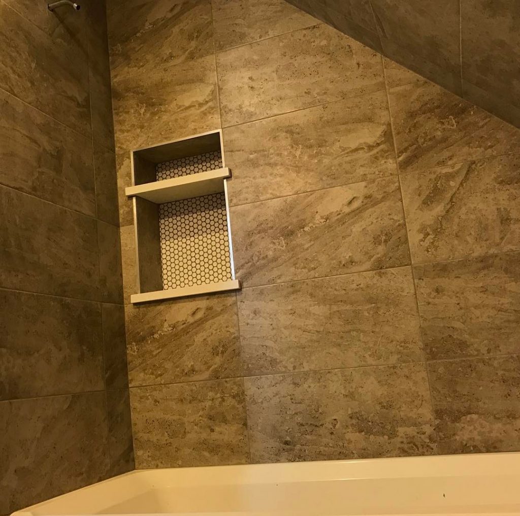 shower tub tile