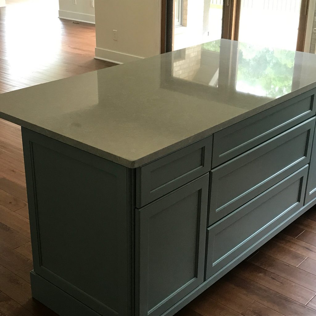 custom counter top island