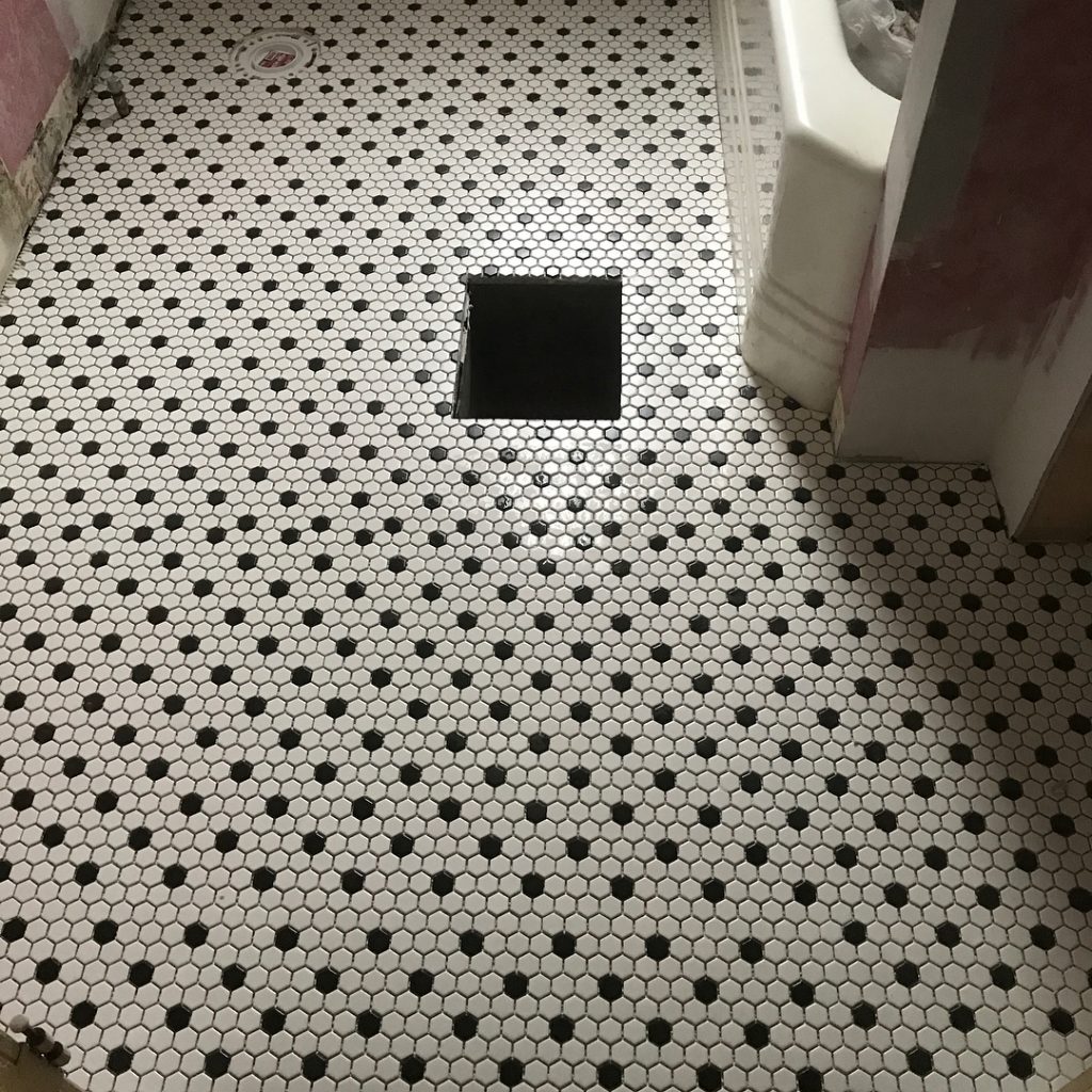 octagon tile floor